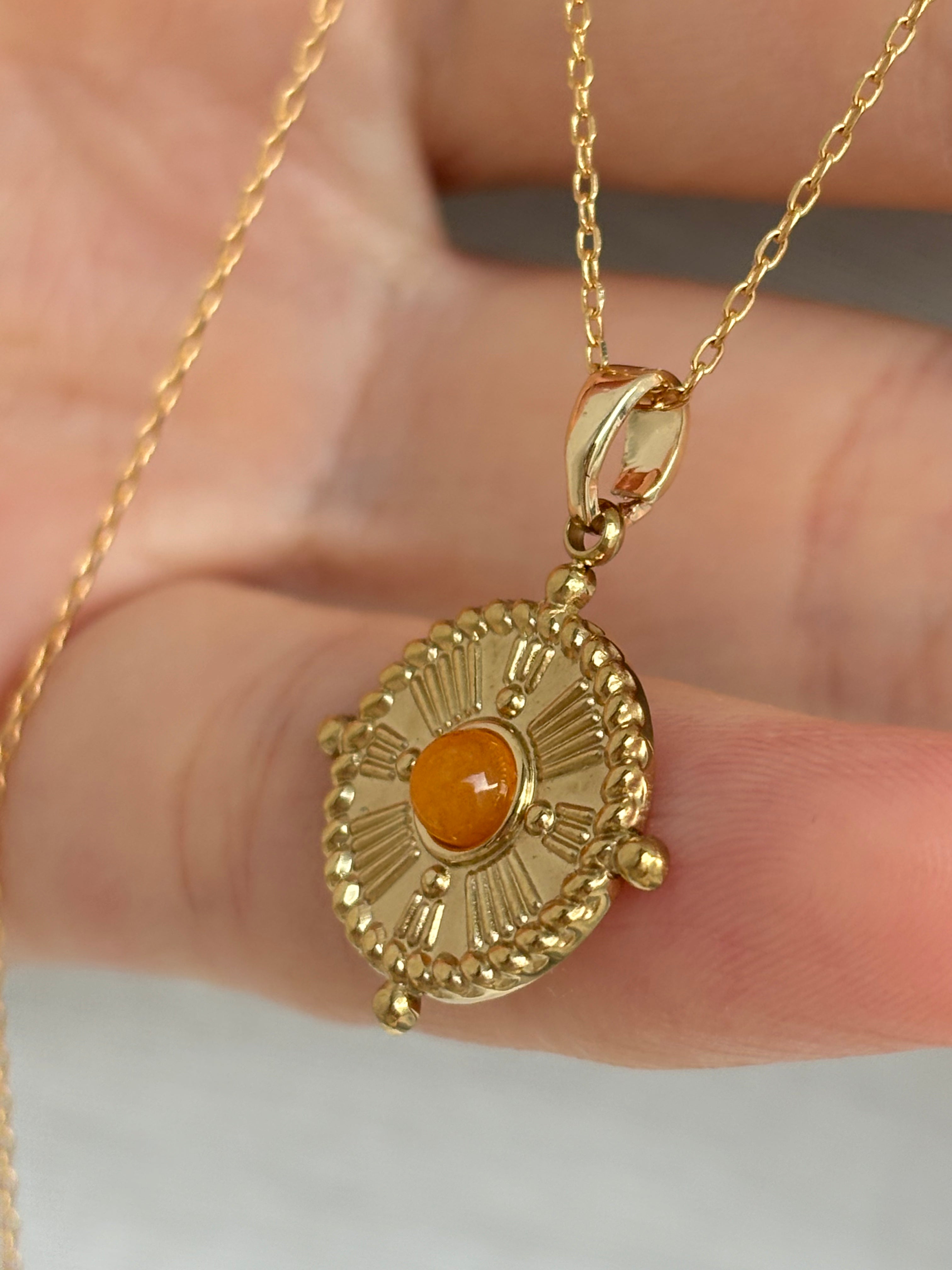 Aventurine Kette S925